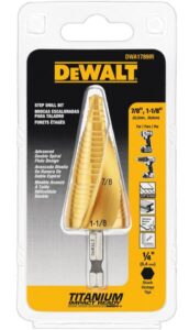 IMPACT STEP DRILL BIT 7/8 - 1 1/8IN