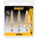 IMPACT READY STEP DRILL BIT SET 3PC