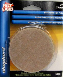 FELT PAD HEAVY DUTY BEIGE 4-IN 4 PK