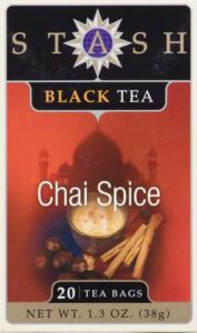 STASH TEA BLK CHAI SPICE