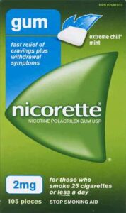 NICORETTE XTRM CHILL 2MG