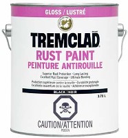RUST PAINT GLOSS WHITE 3.78-L