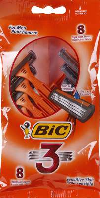 BIC 3 Triple Blade Men's Disposable Razors wholesale case