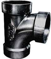 ABS SANITARY TEE 4-IN