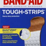 BAND-AID TOUGH STRIPS      BANDAGES
