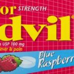 Advil Junior Strength Blue Raspberry Chewable — 40 Count