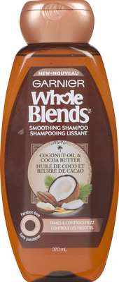 Garnier Whole Blends Coconut Cocoa Shampoo 6 x 370ml bottles