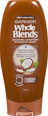 Garnier Whole Blends Coconut Cocoa Conditioner bottle