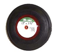 SEMI-PNEUMATIC WHEEL 10-IN X 5/8-IN