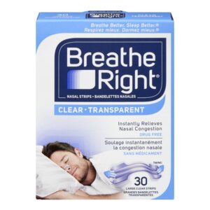 BREATHE RIGHT STRIPS CLR LARGE