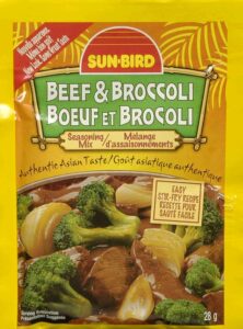 SUNBIRD BEEF & BROCCOLI