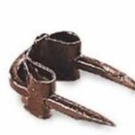 INSULATED WIRE STAPLE BROWN 40 PACK