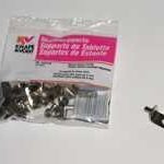 SHELF SUPPORT NICKEL 12 PACK