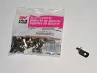 SHELF SUPPORT NICKEL 12 PACK
