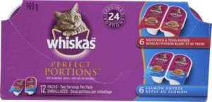 WHISKAS PRFT PORTN MEATY  12PK
