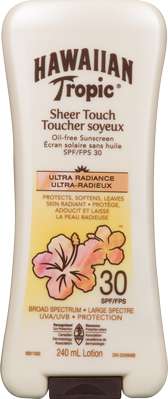 Hawaiian Tropic Sheer Touch Lotion SPF30 bottle