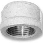 GALVANIZED CAP 1/4-IN
