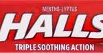 HALLS M-LYP    COUGH DRPS CHERRY