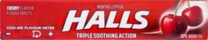 HALLS M-LYP    COUGH DRPS CHERRY