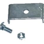 BARN DOOR LOCK JOINT CLIP ZINC