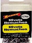 RIVETS MEDIUM ALUMINUM 3/16-IN 15PK