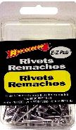 RIVETS LONG STEEL 1/8-IN 15 PK
