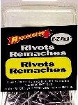 RIVETS SHORT STEEL 1/8-IN 25 PK