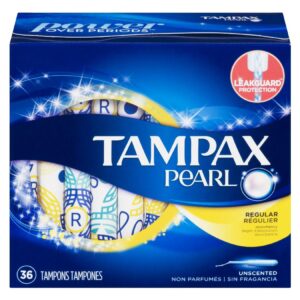 TAMPAX PEARL REG UNSCEN
