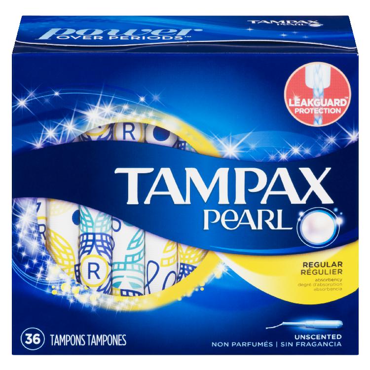 TAMPAX PEARL REG UNSCEN