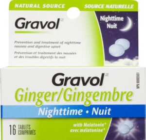 GRAVOL GINGER NGHT TIME 16