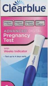 CLEARBLUE PREG CONCEP IND