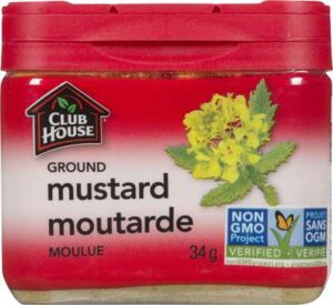 C.H  MUSTARD   GROUND TIN