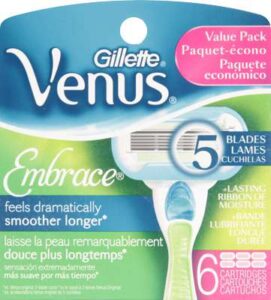 VENUS SMOOTH 5 BLD CARTRG 6CT
