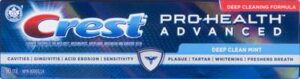 CREST PRO HLTH ADV X DEEP CLEAN MNT