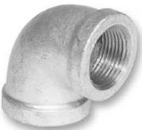 GALVANIZED ELBOW 90 DEGREE 1-IN