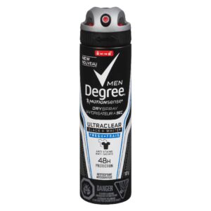DGREE MEN SPRY BLK&WH FR