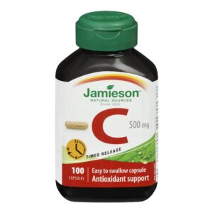 JAMIESON VIT C T/R 500MG  CAP