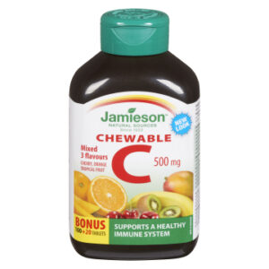 JAM VIT C CHEW MIX FLAV 500MG