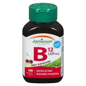 JAMIESON VIT B12 1000MG FST MELT