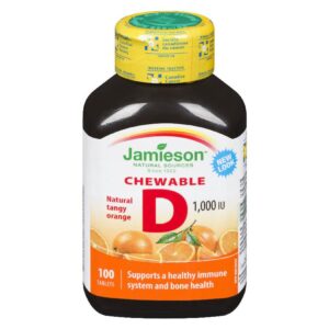 JAMIESON VIT D CHEW ORANG