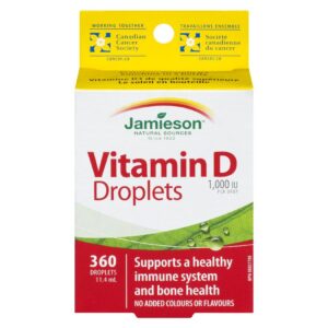 JAMIESON VIT D DROP1000IU