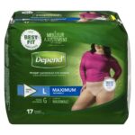 DEPEND U/WEAR  WM LG MAX