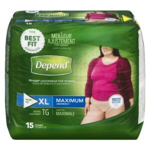 DEPEND U/WEAR  WM XL MAX