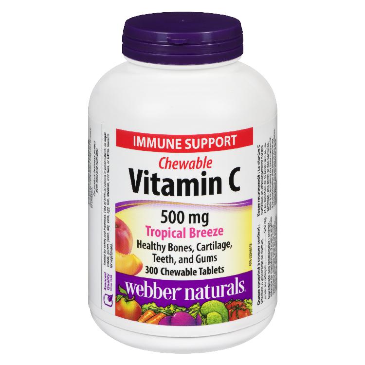 WN CHEW VIT C 500MG TROP 300S