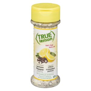 TRUE LEMON      PEPPER     SHAKER