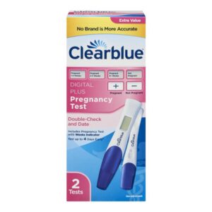 CLEARBLUE COMB DBLE CHK& DATE 2