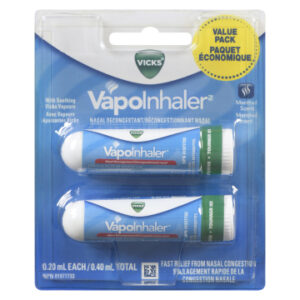 VICKS INHALERS TWIN PACK  TRAY