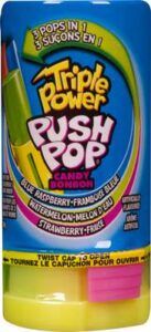 TOPPS TRIPLE POWER PUSH POP