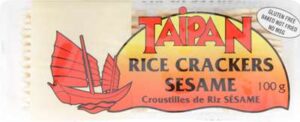 TAIPAN RICE CRCKRS SESAME