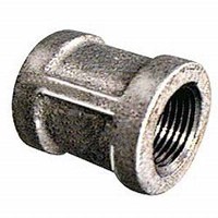 GALVANIZED COUPLING 1 1/4-IN